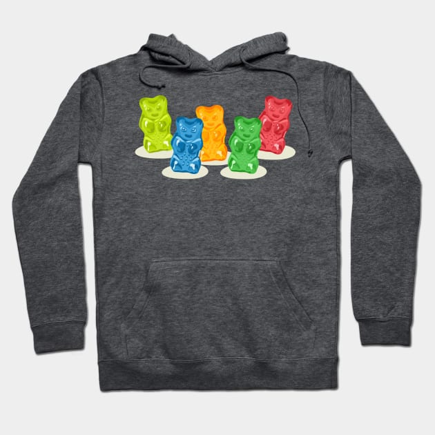 Gummy Bears Gang Hoodie by XOOXOO